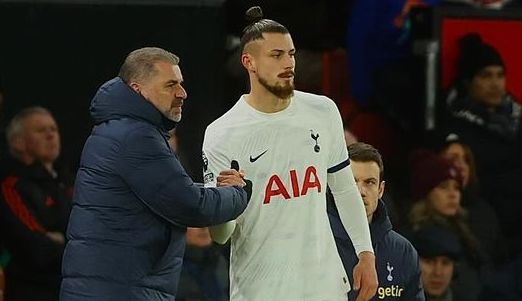 Ange Postecoglou radu dragusin Tottenham