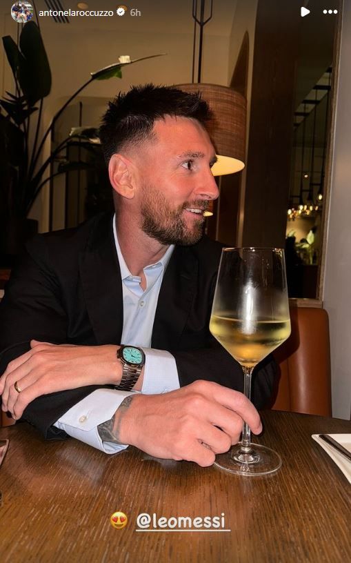 Leo Messi și-a scos soția la întâlnire și a purtat un ceas care există doar în 170 de exemplare în lume! Cât costă și cum arată bijuteria_11