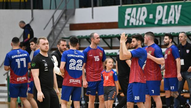 Steaua a obținut o calificare spectaculoasă în sferturile de finală ale EHF European Cup