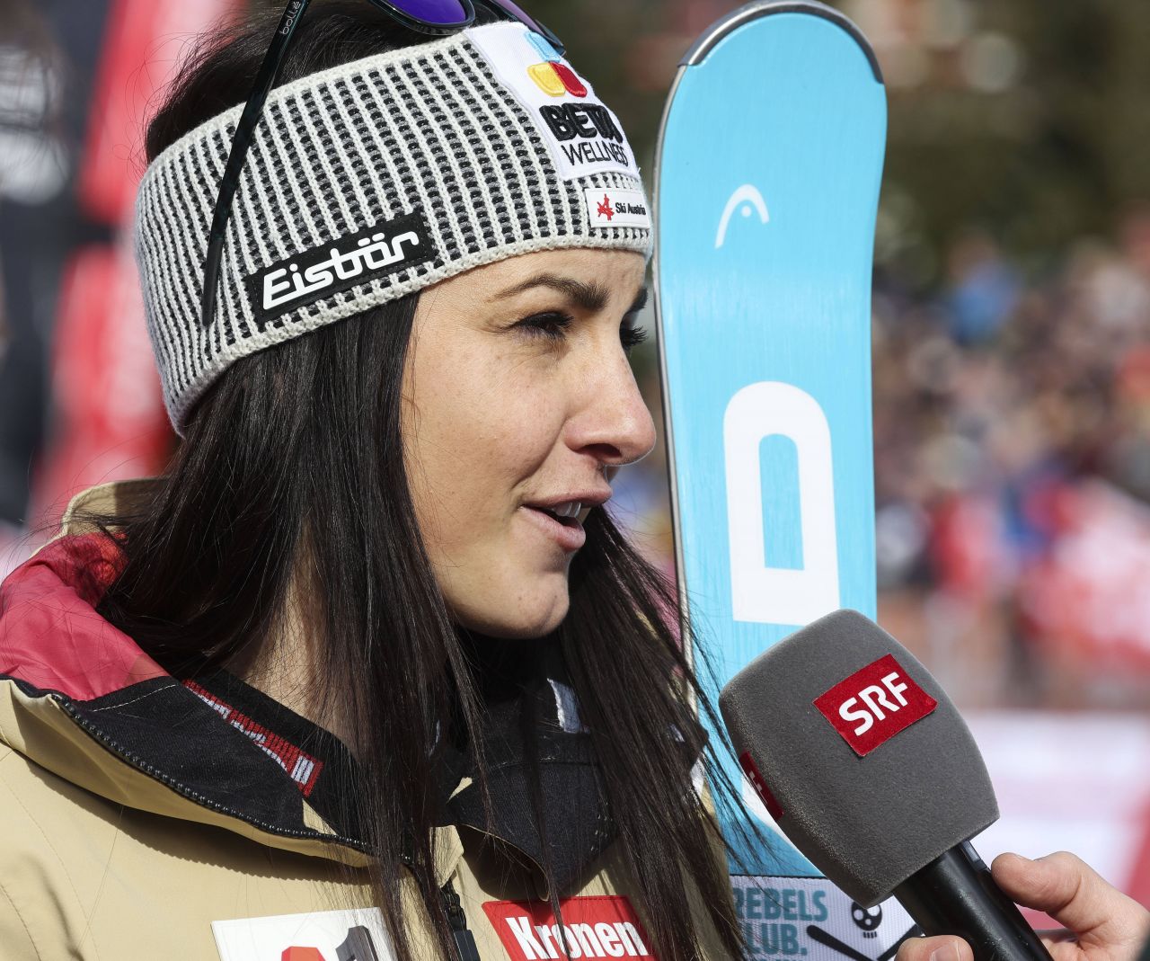 Superba Stephanie Venier a câștigat astăzi slalomul super-uriaș la Cupa Mondială de schi alpin!_32