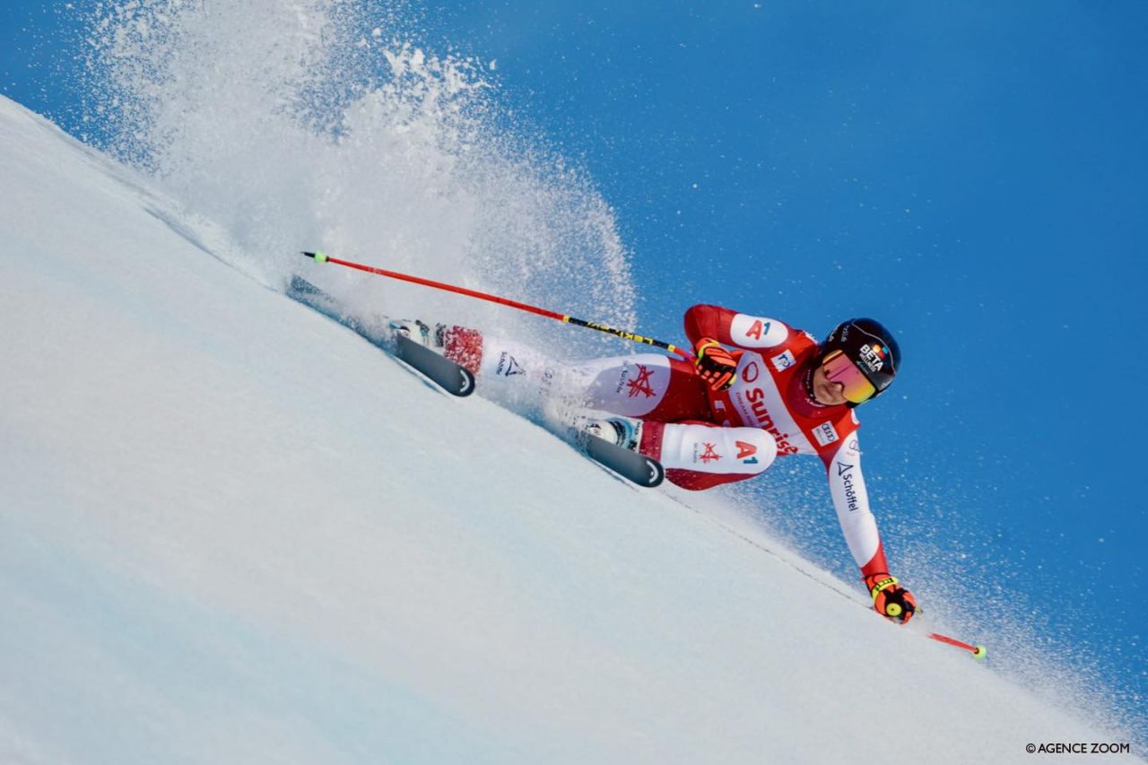 Superba Stephanie Venier a câștigat astăzi slalomul super-uriaș la Cupa Mondială de schi alpin!_7