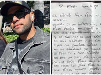 
	Soția lui Dani Alves a publicat din greșeală scrisoarea trimisă de brazilian din închisoare, în așteptarea sentinței&nbsp;
