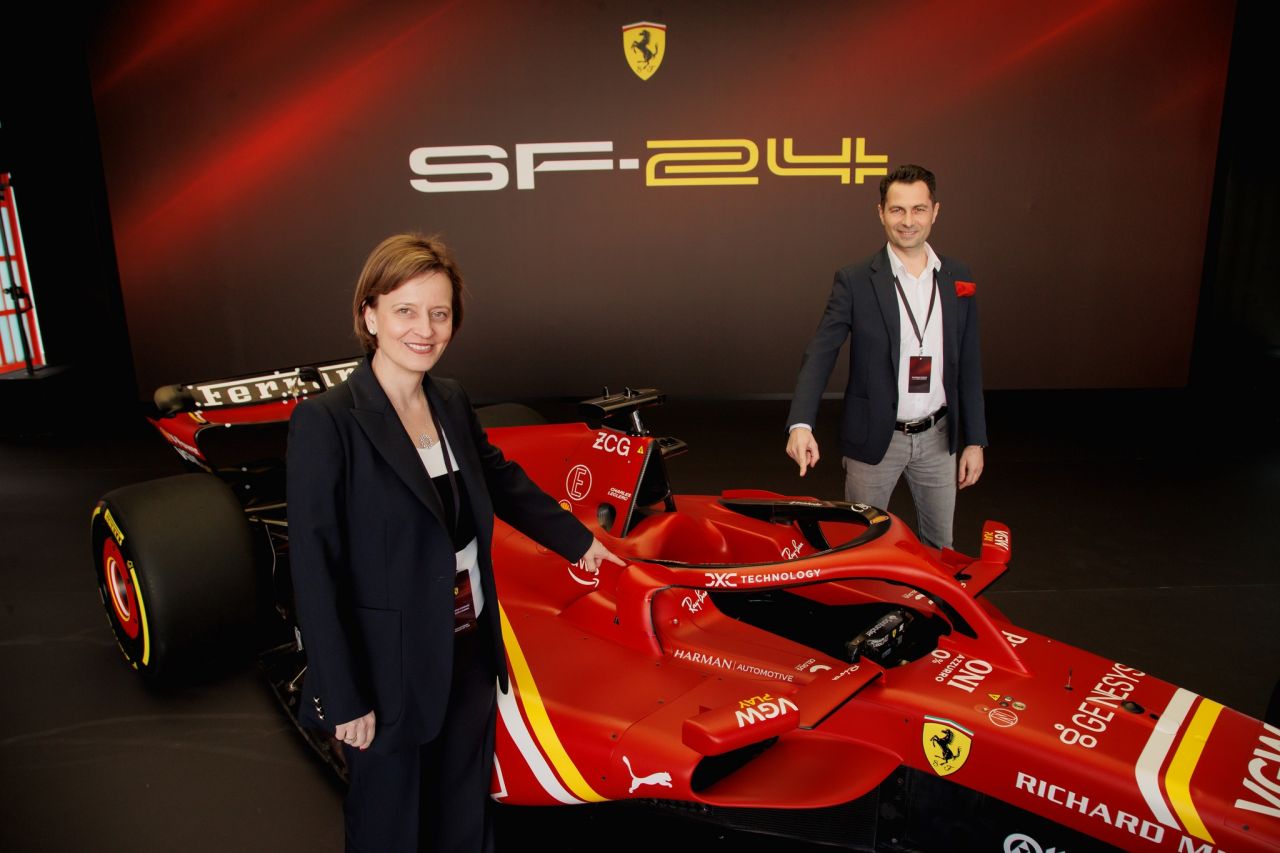 O companie românească, la loc de cinste pe noul monopost Ferrari: "Logoul e pus strategic"_1