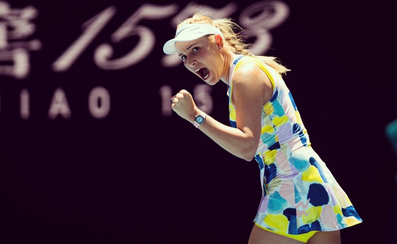 Ce meci nebun! Sub ochii lui Alexandru Țiriac, Sorana Cîrstea s-a calificat în sferturi la Dubai. Urcă pe locul 21 WTA_62