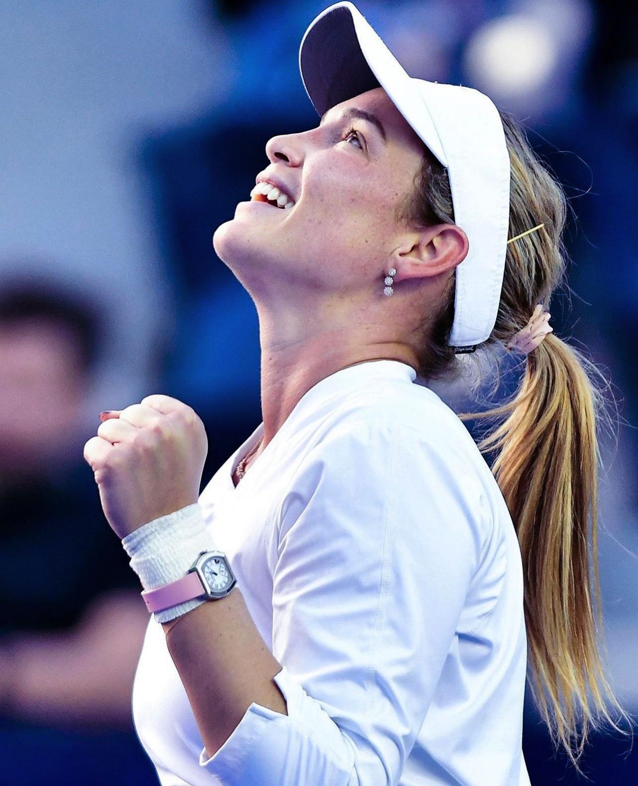Ce meci nebun! Sub ochii lui Alexandru Țiriac, Sorana Cîrstea s-a calificat în sferturi la Dubai. Urcă pe locul 21 WTA_47