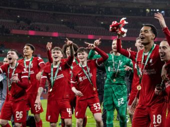
	Trofeu pentru palmares! Liverpool va primi mai puțin de patru salarii ale lui Florinel Coman pentru victoria din Cupa Ligii Angliei
