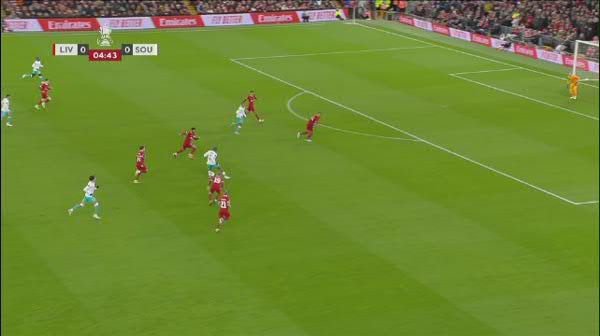 Liverpool - Southampton | Minutul 5: Ocazie Southampton!
