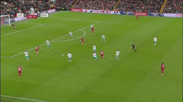 Liverpool - Southampton | Minutul 44: GOL Liverpool!