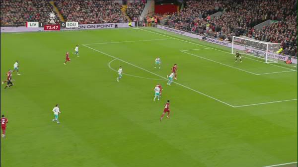 Liverpool - Southampton | Minutul 74: GOL Liverpool!