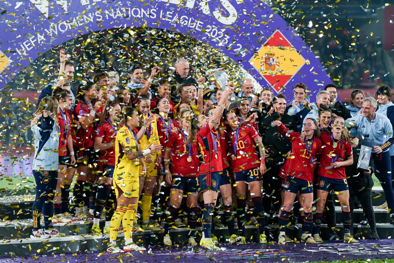 Spania, de neoprit! Campioana mondială a câștigat și prima ediție a Ligii Națiunilor la fotbal feminin + o româncă a fost implicată în finală_12