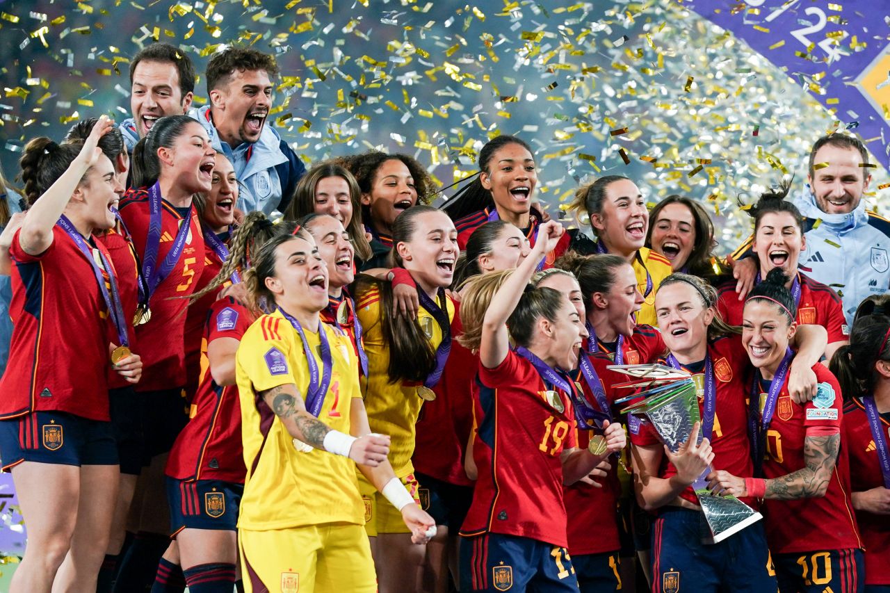 Spania, de neoprit! Campioana mondială a câștigat și prima ediție a Ligii Națiunilor la fotbal feminin + o româncă a fost implicată în finală_9