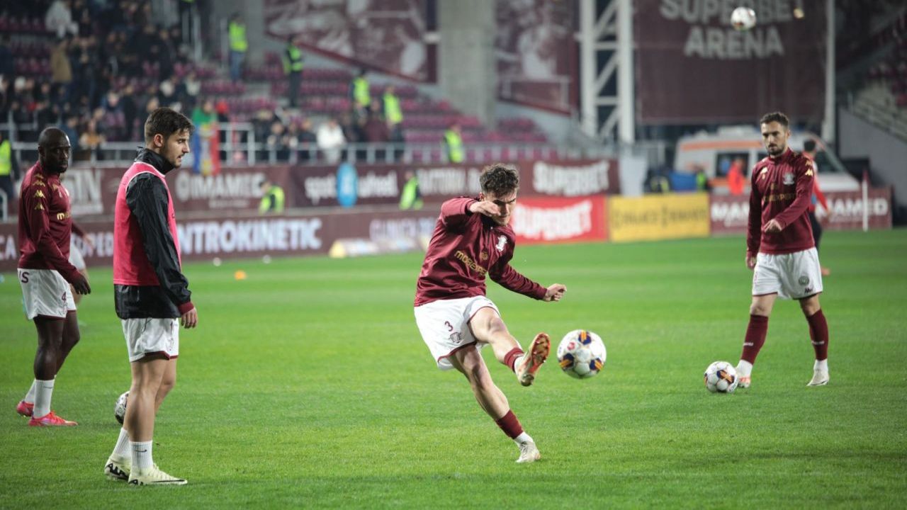 Robert Bădescu Andrei Borza debut Liga 1 debut rapid Rapid
