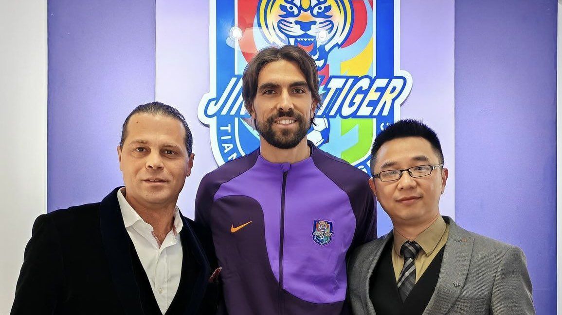 Andrea Compagno China FCSB Tianjin Jinmen Tiger