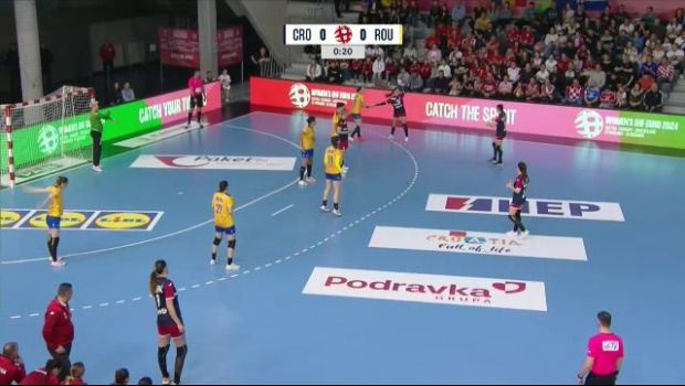 Croația - România, meci din preliminariile EURO 2024 la handbal, e ACUM pe Pro Arena și VOYO. Torpilă marca Bianca Bazaliu