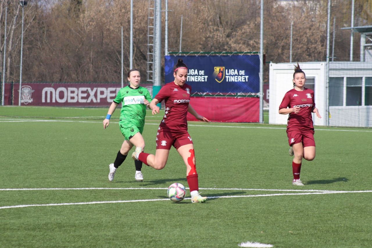 Rapid a reușit o victorie la scor împotriva rivalei Dinamo în campionatul feminin!_41