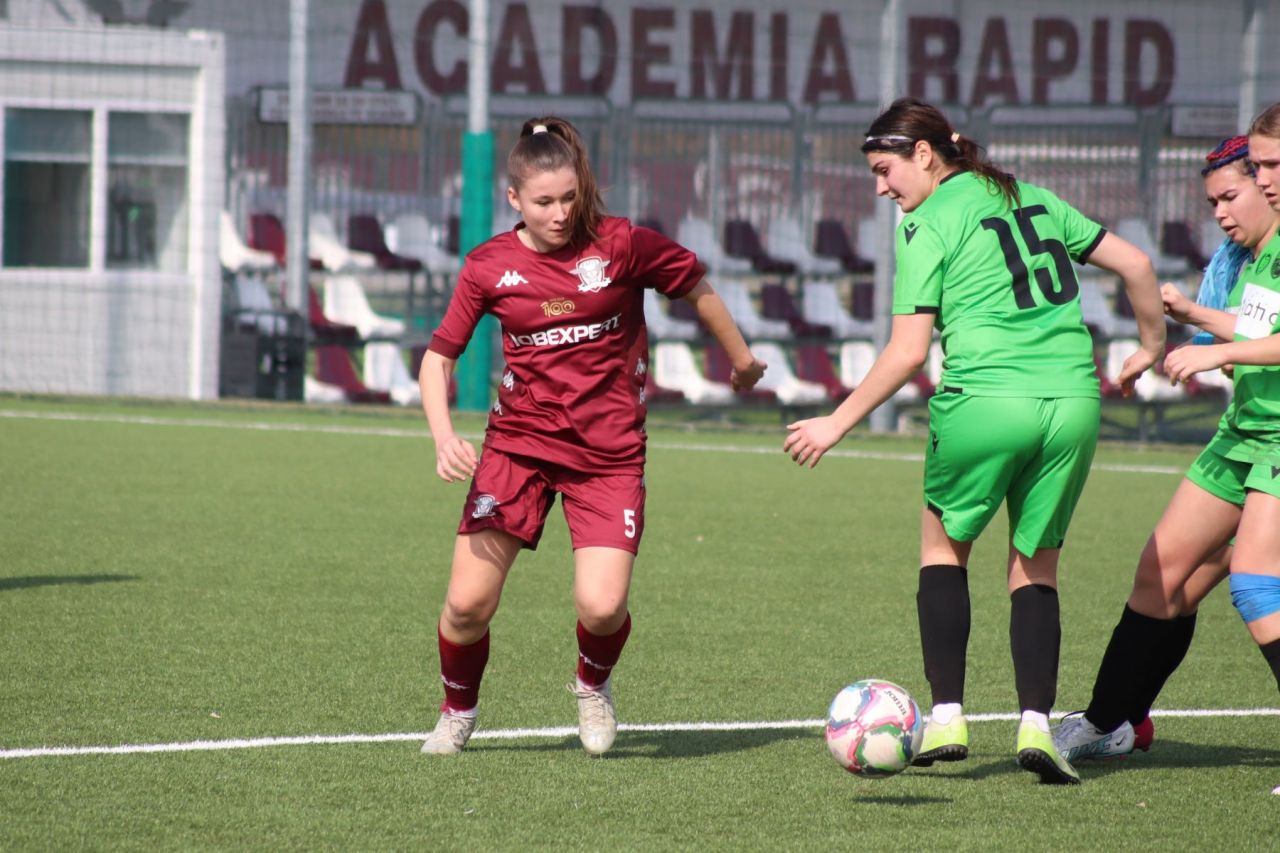 Rapid a reușit o victorie la scor împotriva rivalei Dinamo în campionatul feminin!_50