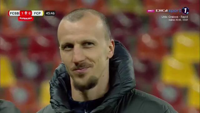 Cum a reacționat Vlad Chiricheș după ce FCSB a deschis scorul cu Petrolul Ploiești_1