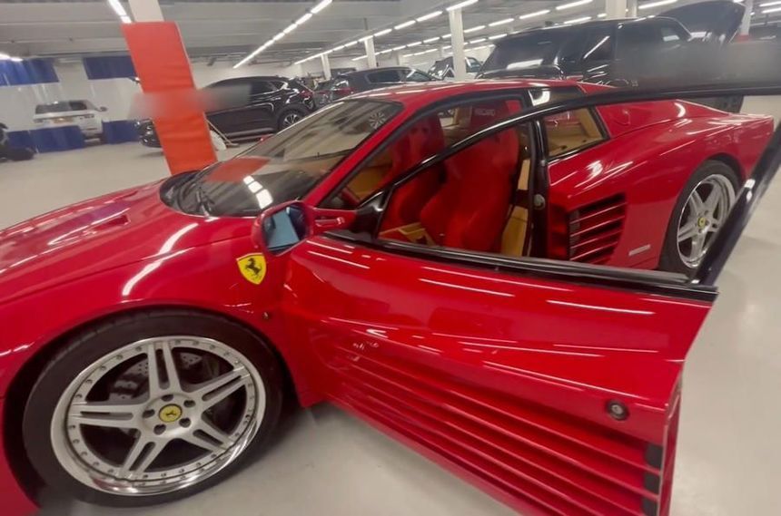 Unde a fost găsit bolidul Ferrari furat în urmă cu 30 de ani. "Bijuteria" îi aparținea celebrului Gerhard Berger_1