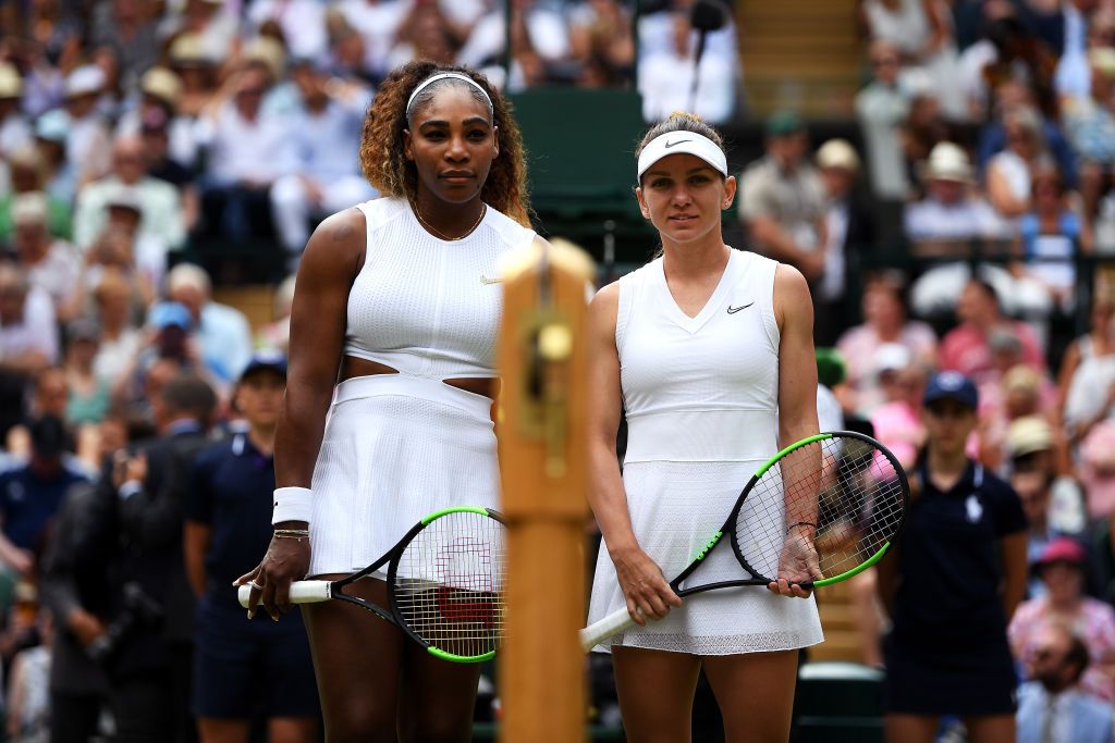 Serena Williams Simona Halep Simona Halep proces