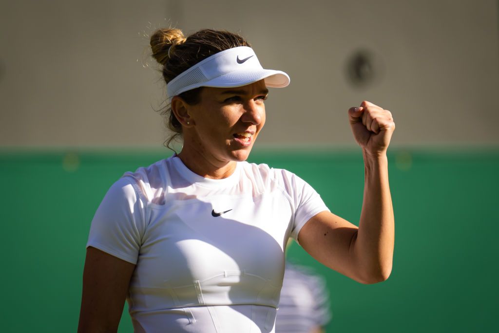 Simona Halep Boris Becker Caroline Wozniacki