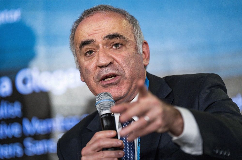 Garry Kasparov Anatoli Karpov Rusia Sah Vladimir Putin