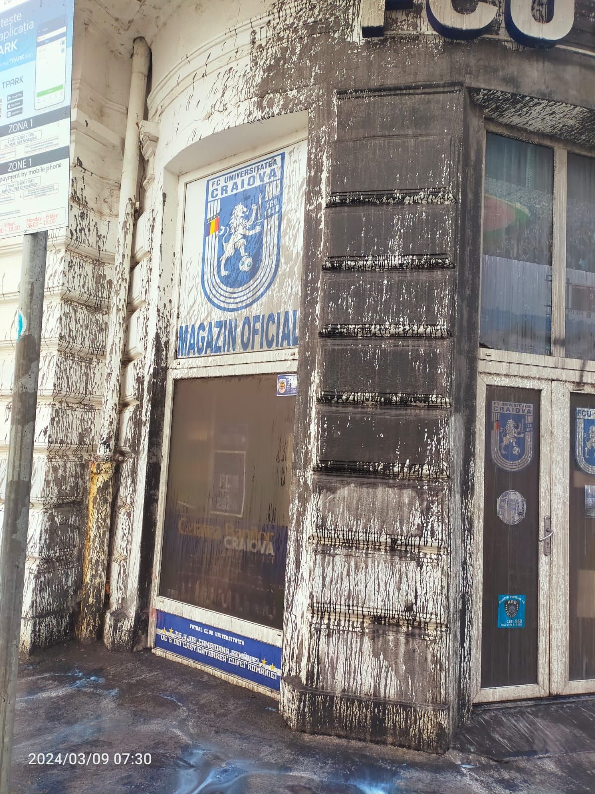 Sediul FCU Craiova, vandalizat cu o zi înainte de derby-ul Olteniei_15