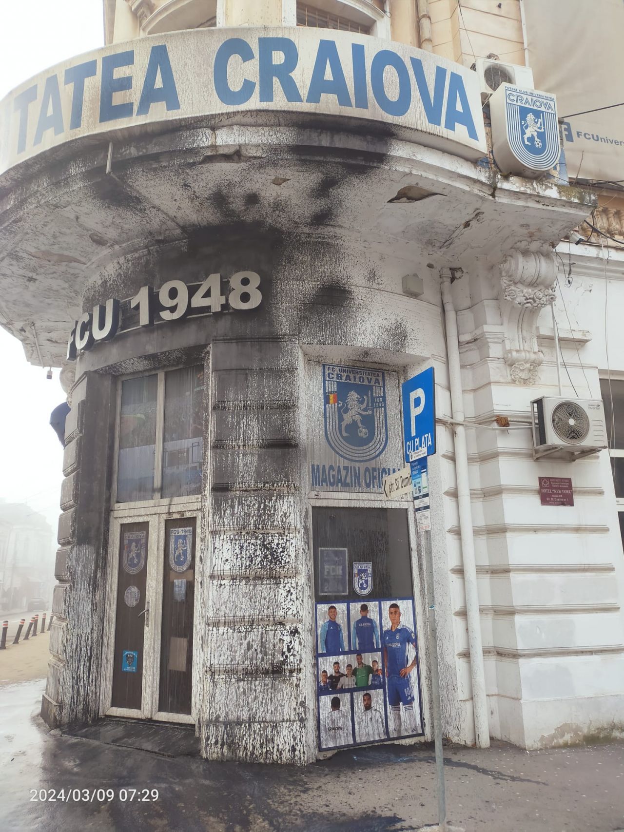Sediul FCU Craiova, vandalizat cu o zi înainte de derby-ul Olteniei_18