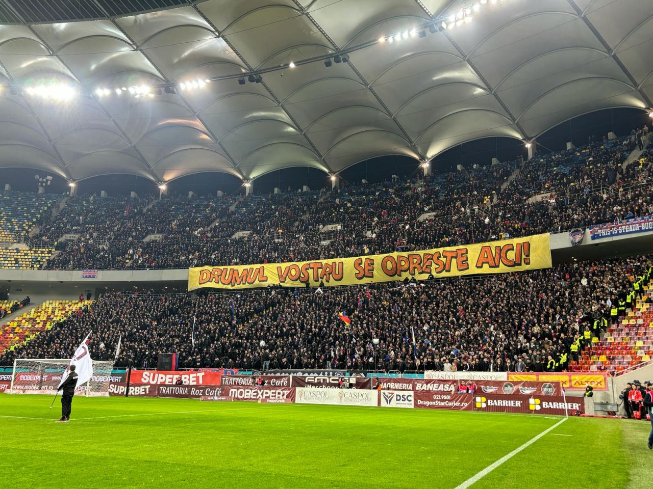 Ironii pentru galeria FCSB după derby-ul cu Rapid: "Nu i-am auzit deloc, a fost doar o pată neagră"_3