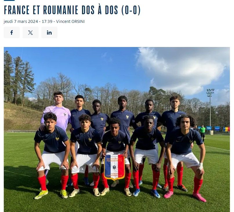 Cum ne păcălim singuri: ”Dublă victorie pentru România U16 împotriva Franței U16” vs. ce s-a întâmplat cu adevărat!_1
