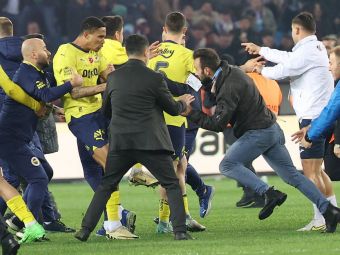 
	Anunțul făcut de conducerea clubului Fenerbahce după bătaia generală de la finalul meciului cu Trabzonspor
