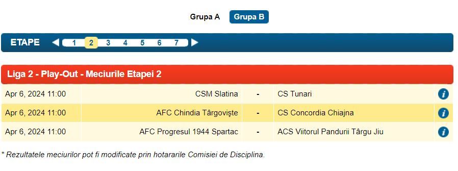 FRF a anuțat programul pentru a doua parte a sezonului Ligii 2. Ce program va avea CSA Steaua_13