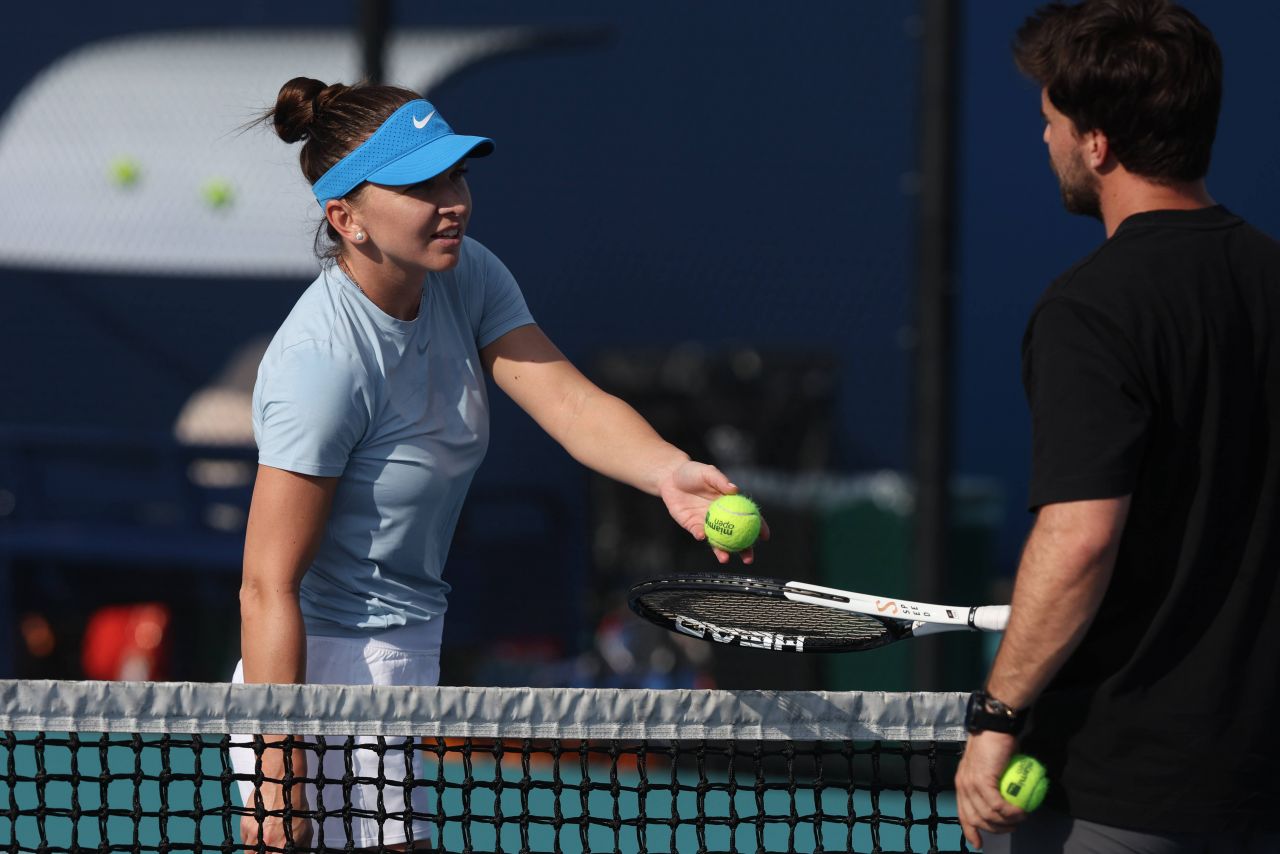 Primele impresii ale Simonei Halep după revenirea pe terenul de tenis la Miami Open: " A fost o zi specială"_4