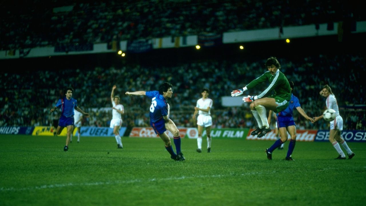 Steaua 1986 Barcelona - Steaua Bernd Schuster Cupa Campionilor Europeni