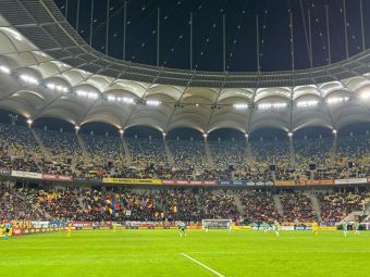 
	Câți fani au asistat la meciul dintre România și Irlanda de Nord, pe Arena Națională
