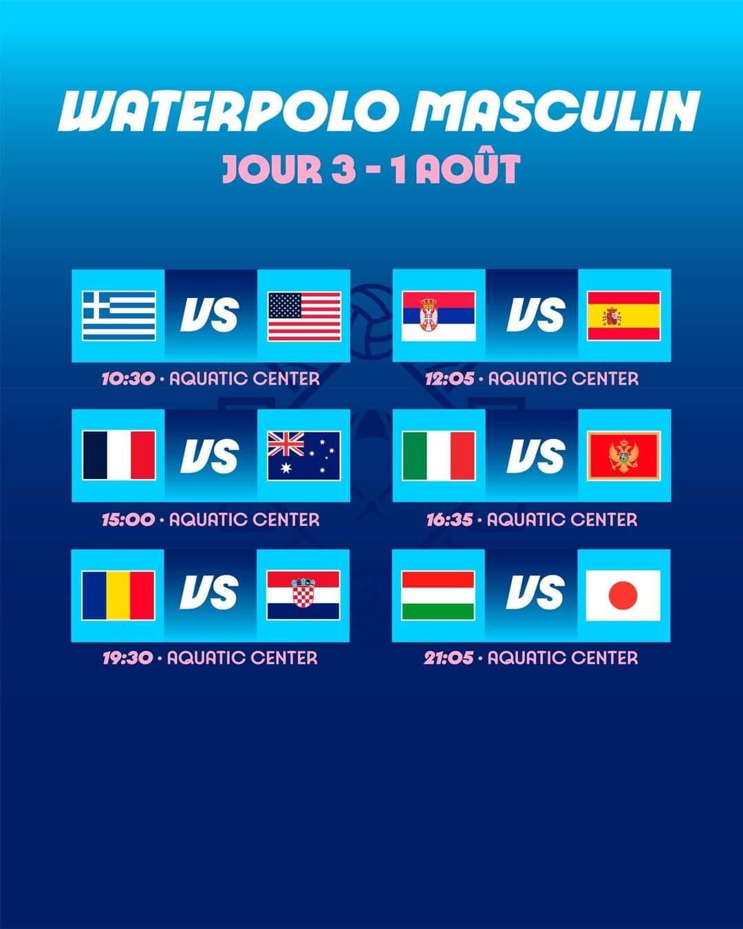 Programul echipei naționale la Jocurile Olimpice! ”Gata, știm când vom fi în tribune să-i susținem pe poloiștii tricolori la Paris”_3