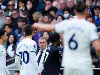 
	Remarca lui Ange Postecoglou, după ce Tottenham a primit gol în minutul 3 cu Radu Drăgușin titular: &rdquo;Dezamăgit!&rdquo;
