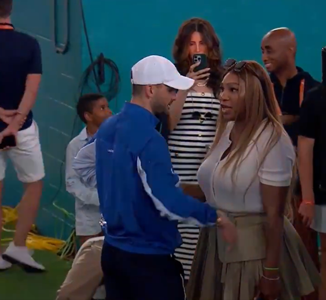 Serena Williams, față în față cu fostul iubit! Cum au fost surprinși la Miami Open_9