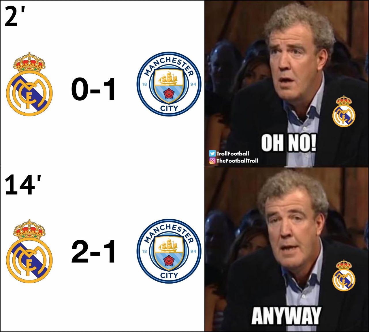 Starul luat ”la țintă” după Real Madrid - Manchester City! Meme-urile apărute după ”thriller-ul” din Champions League_25