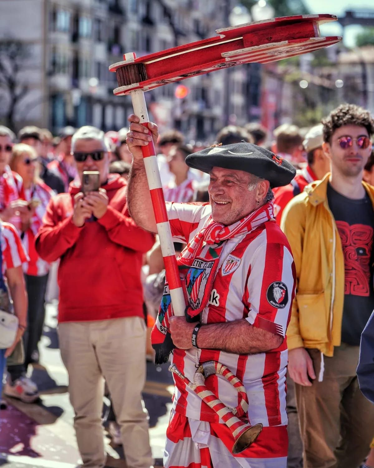 Imagini fabuloase la Bilbao, peste 1 milion de oameni au sărbătorit câștigarea Cupei Spaniei de Athletic, simbolul Țării Bascilor!_30