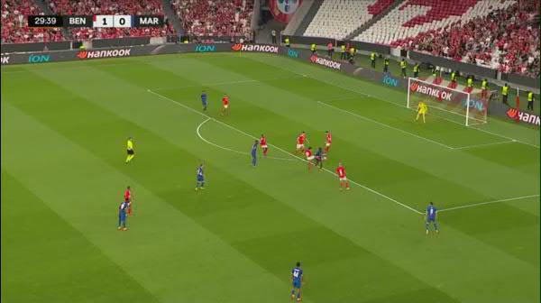Benfica - Marseille 2-1 rezumat (sferturi EL 11.04.2024)