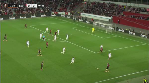 Leverkusen - West Ham 2-0 rezumat (sferturi EL 11.04.2024)