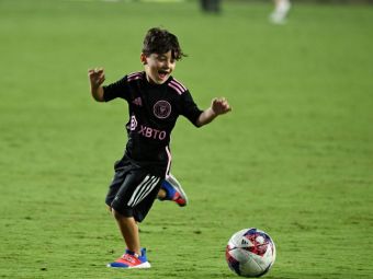 
	La doar nouă ani, Mateo Messi a înscris 5 goluri într-un meci și a sărbătorit ca tatăl său
