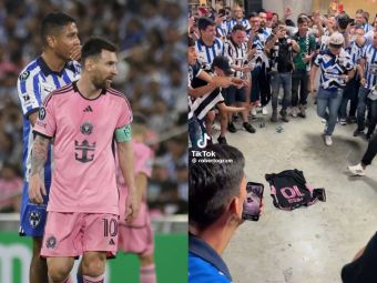 
	L-au huiduit și după meci i-au dansat pe tricou. Cum l-au tratat fanii mexicani pe Messi, după meci
