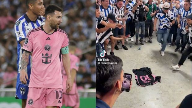 
	L-au huiduit și după meci i-au dansat pe tricou. Cum l-au tratat fanii mexicani pe Messi, după meci
