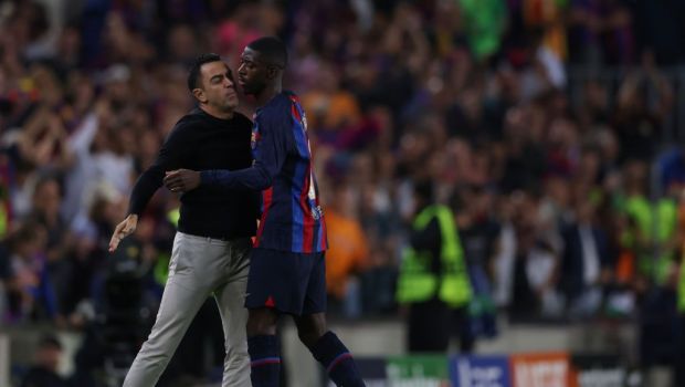 
	Xavi a reacționat după ce Ousmane Dembele a fost înjurat, la Barcelona
