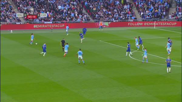 Manchester City - Chelsea: gol Bernardo Silva (minutul 84)