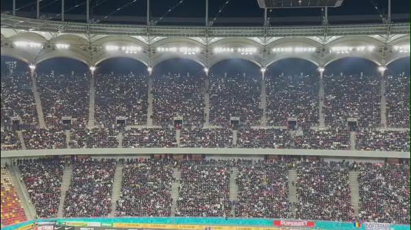 "Campionii!" Atmosferă incendiară pe Arena Națională (20/04/2024)