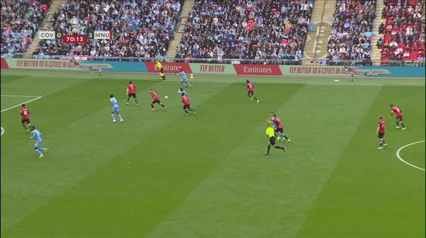 Coventry City - Manchester United: gol Ellis Simms