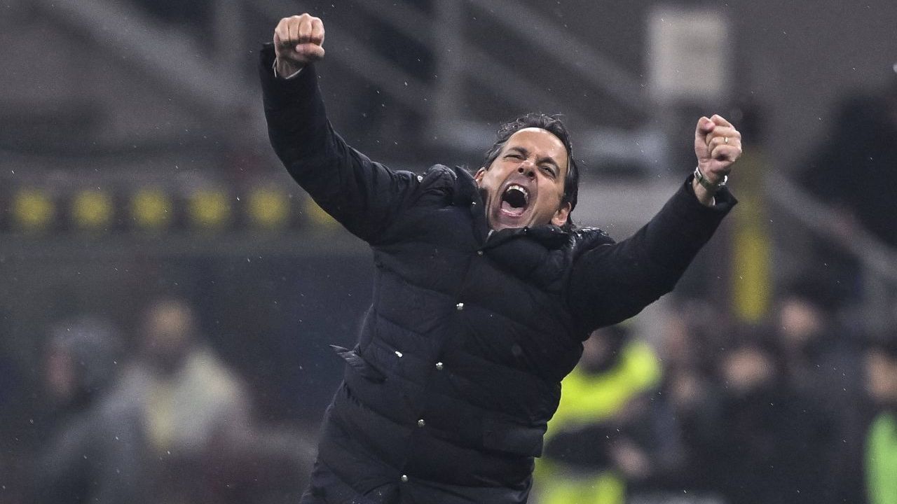 Simone Inzaghi, l’allenatore del trofeo dell’Inter!  Il tecnico fa la storia in Italia
