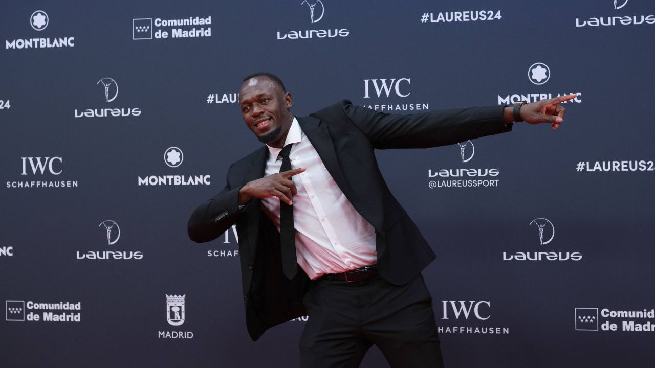 Usain Bolt 100 m Mbappe